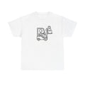 Forklift Driver Line Art T‑Shirt — Cute Warehouse Worker Graphic Tee